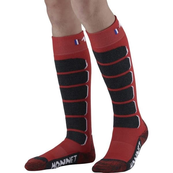 Chaussette Monnet barn Snow Park Röd 25/26