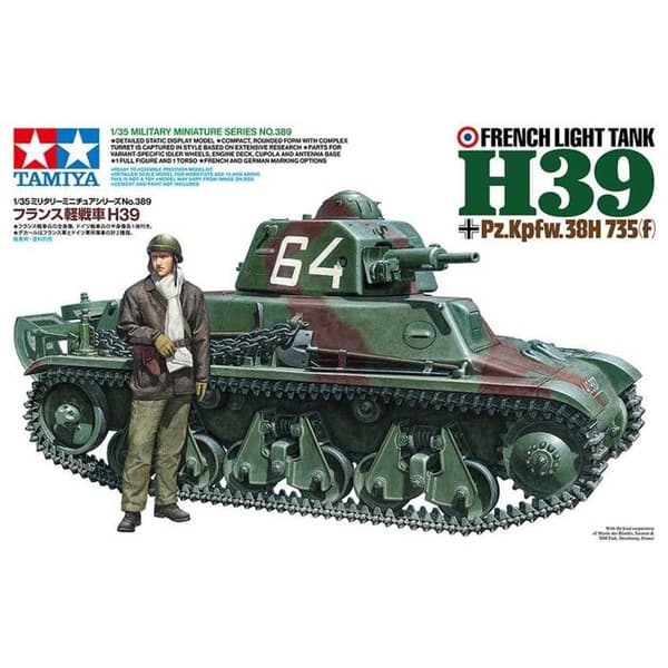 Fransk lätt tank H39 Pz.Kpfw.38H 735(f)