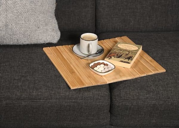 Soffa-bord - Kesper - 58823 - Flexibel i bambu - 42 x 34 x 0,8 cm - FSC-certifierad