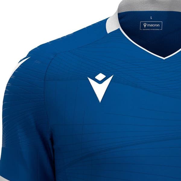 Maillot Macron Wyvern Eco blå vit XXL