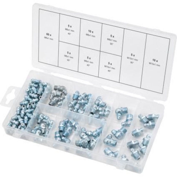 Assortment av smörjmedel, 110 st KS TOOLS 970.0030
