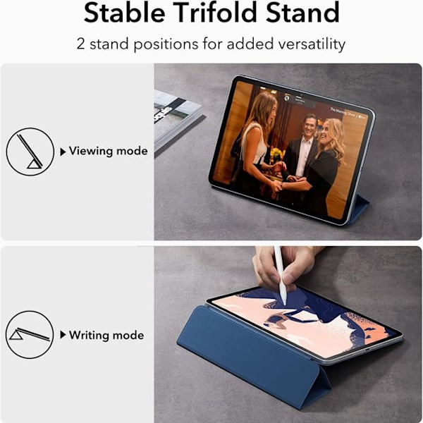Fodral för iPad 10 (2022) 10.9 - ESR Rebound Magnetisk - Mörkblå