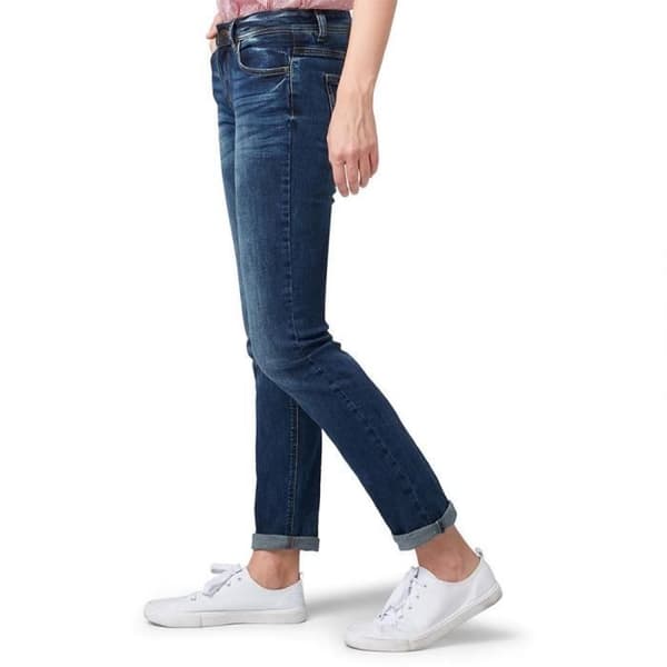 Jeans raka Tom Tailor Alexa dam i stretchdenim - blekblå, normal storlek Blå 1 26/30