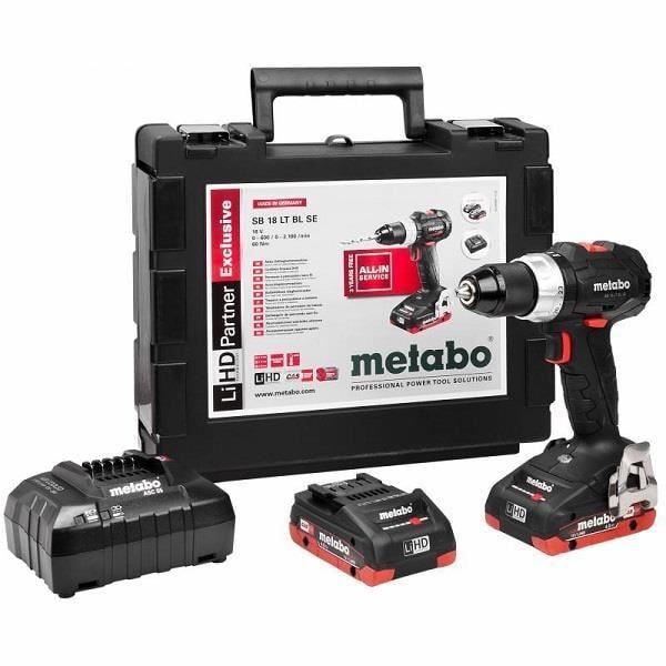 Slagskruvdragare - METABO - SB 18 LT BL SE - 18V - 2 LiHD-batterier - Borstlös