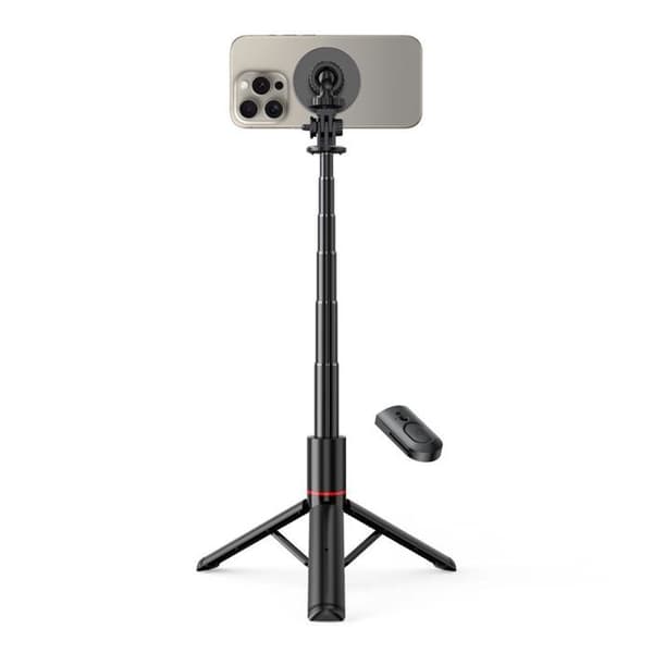 Perche för Selfie - Tech-Protect L06S - Bluetooth - MagSafe - Svart Stativ