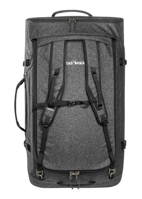 Duffle Roller - TATONKA - 140 - Svart - 2 Hjul - Mjuk - Fällbar grå