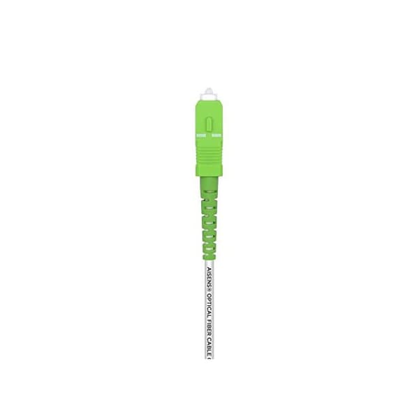 Fiber Optic Kabel - AISENS - A152-0499 - SC/APC-SC/APC - 15m - Vit Vit
