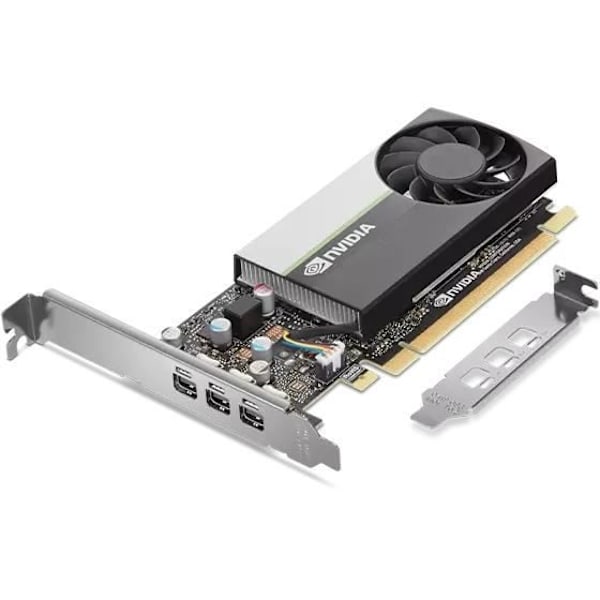 LENOVO NVIDIA T400 4 GB GDDR6 grafikkort - DirectX 12.0, OpenGL 4.6 - 7680 x 4320 pixlar Svart, Multifärg