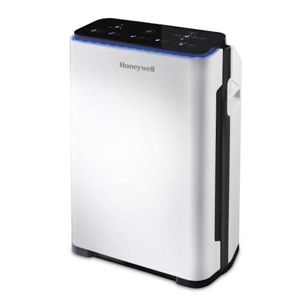 Luftrenare - HONEYWELL - True Hepa - 21 m² - Vit timer - Jonisator Svart, Vit