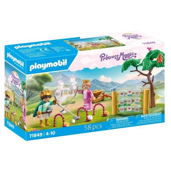 PLAYMOBIL 71849 Kungliga trädgårdsspel med barn Flerfärgad