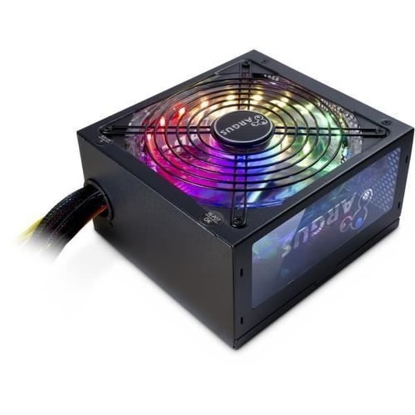 INTER-TECH ARGUS RGB-600W II ATX STRÖMFÖRSÖRJNINGSENHET SVART (