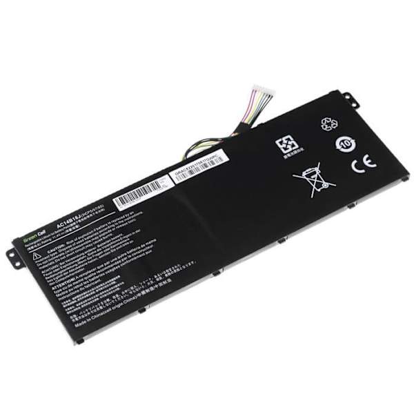 Green Cell Battery AC14B13J AC14B13K AC14B18J för Acer Aspire E 11 ES1-111M ES1-131 E 15 ES1-512 ES 15 ES1-533