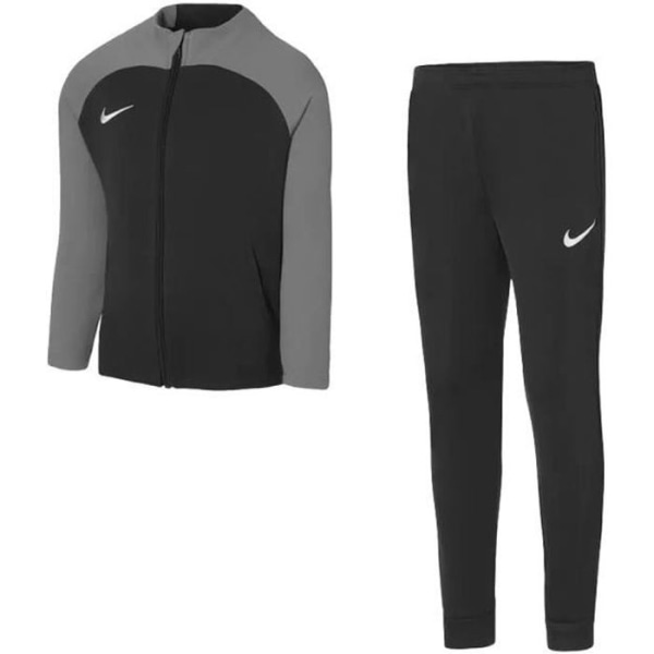 Nike Academy Pro träningsoverall för barn - Svart/grå - Avslappnad passform - Dri-Fit-teknik - Fickor med dragkedja Svart 6-7 år gammal