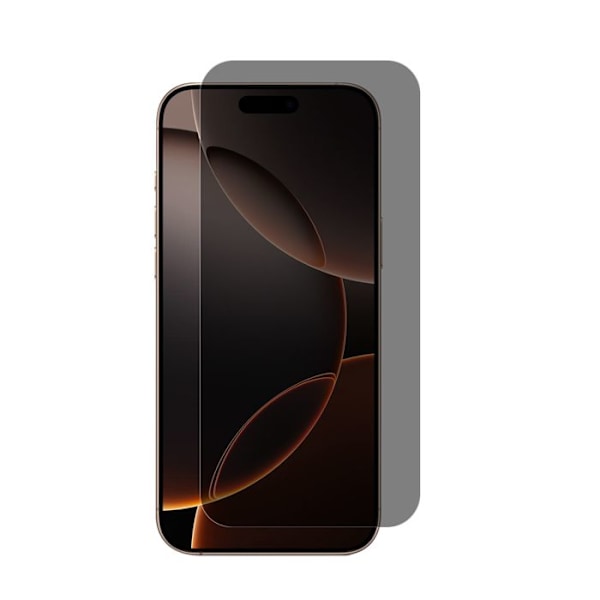 Tåligt sekretessglas för iPhone 16 Pro Max Crong Privacy 3D Armor Glass