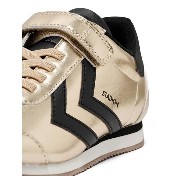 Barnskor Hummel Stadion Metallic - guld guld- 38