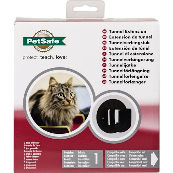 Förlängningstunnel för dörr - PETSAFE - MICROSHIP - Brun