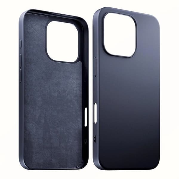 Coque 3mk Matt Case Pro för iPhone 16 Pro Max - Svart Svart