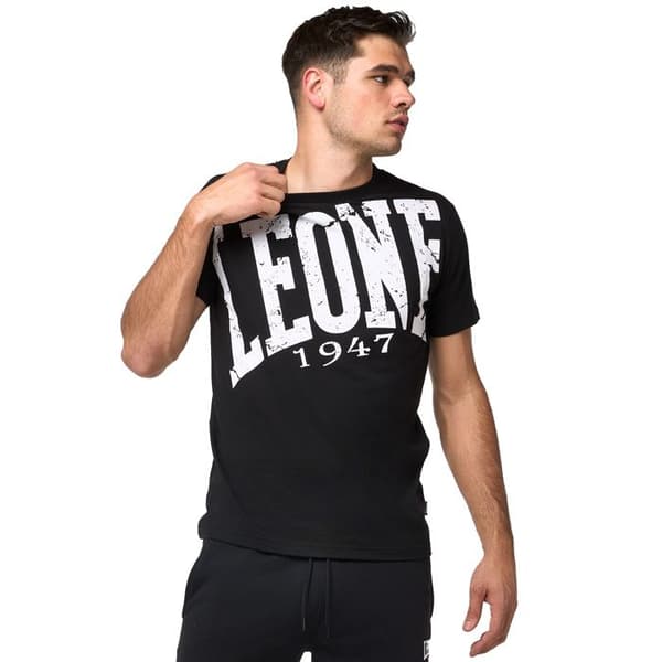 T-shirt Leone Boxe svart vit S