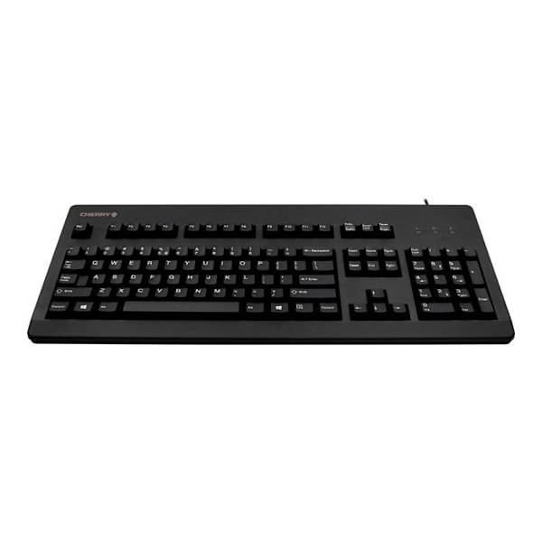 CHERRY G80-3000LPCEU-2 USB-tangentbord - QWERTY - Svart - Cherry MX-teknik