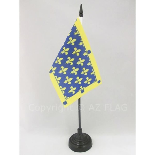 Ardèche Department bordsflagga 15x10cm - ardechoix Hög kvalitet