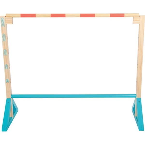 Hinder i trä - SMALL FOOT - 12438 - Utomhusleksak - Multicolor - Variabel höjd 20-70 cm