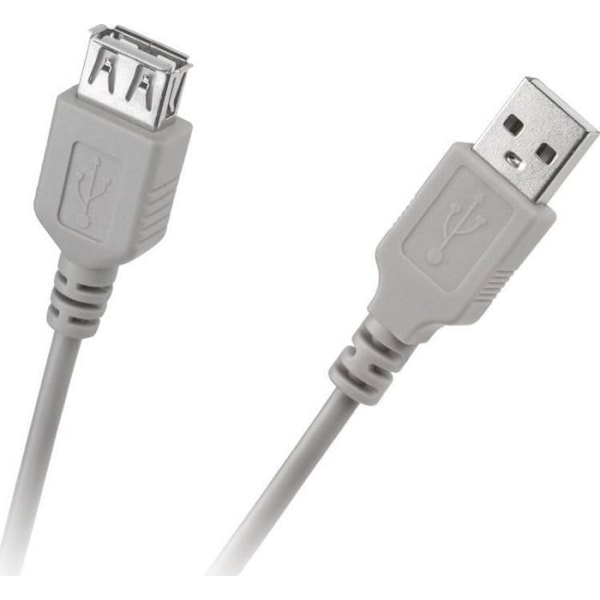 Datakabel för industri Noname - KPO2783-3 - USB-A till USB-A 3 m Grå ()