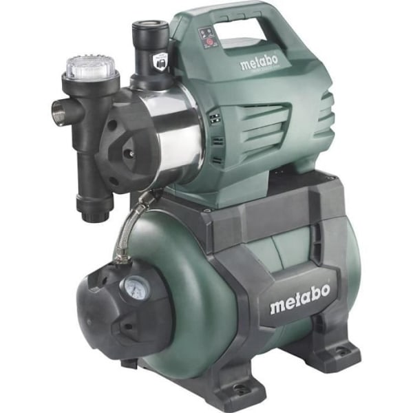 METABO HWWI 3500/25 Boosterpump i rostfritt stål med integrerat filter och backventil
