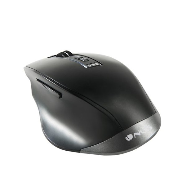 Kombination Tangentbord och Mus Trådlös - NGS - SPELL KIT - AZERTY Franska - 800/1600/2400dpi - Bluetooth 4.0, USB Svart