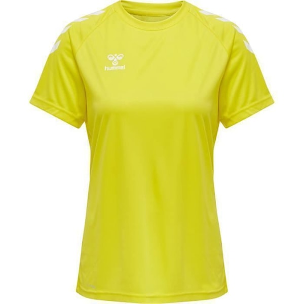 Hummel Core Poly dam t-shirt - Gul - M - Korta ärmar - Andas - Multisport Gul XL