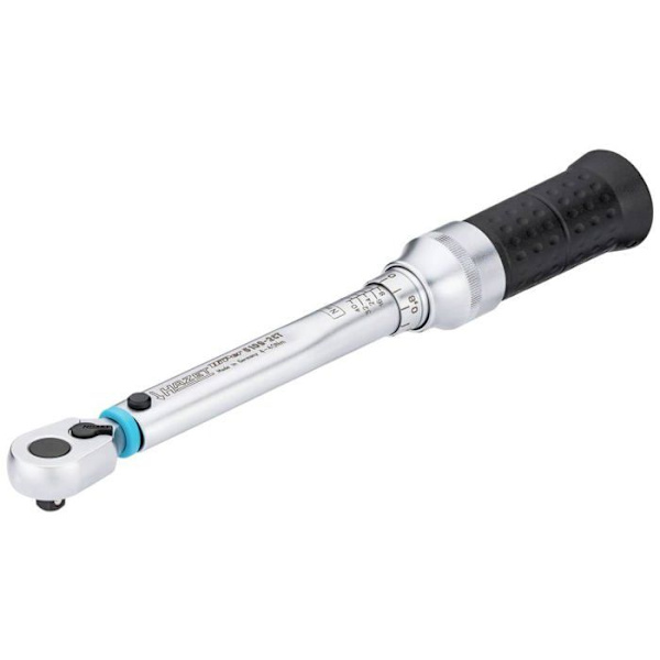 Dynamometrisk nyckel - HAZET - 4-40Nm - 1/4" - L.256mm - Noggrann