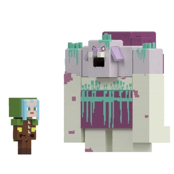 Minecraft The Devourer Figure - Mattel - HNC08 - 25cm - Spottar slem Flerfärgad