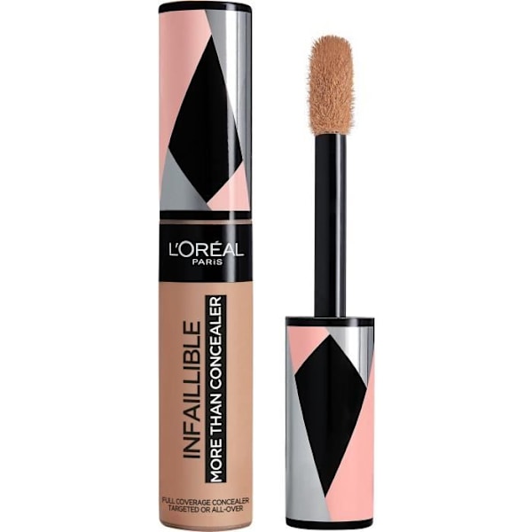 L'OREAL PARIS Infallible 2-i-1 24H Concealer och Foundation - 329 Cashew - 11 ml