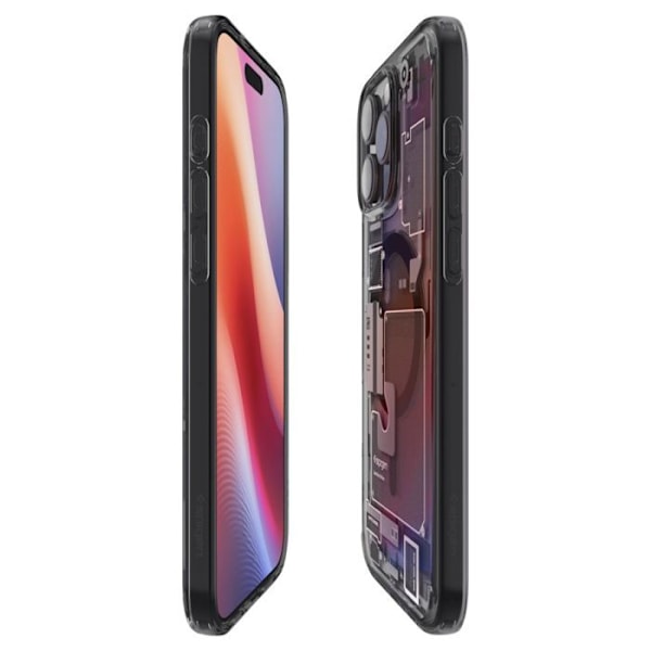 Coque Spigen Ultra Hybrid MagSafe för iPhone 16 Pro (Zero One) Matte svart