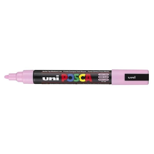 POSCA Ljusrosa Medium Bullet Tip Marker Ljusrosa