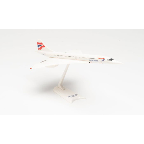 Miniatyrflyg Herpa - 613439 - British Airways Aerospatiale-BAC Concorde - G-BOAC