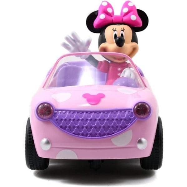 Bilar - Radiostyrd bil Majorette - Minnie - 1 figurine Minnie ingår - Batterier ingår ej