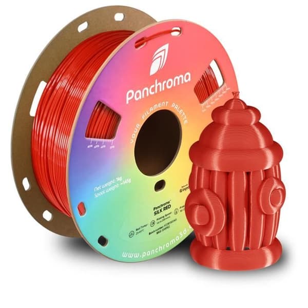 Polymaker PolyTerra PLA [Silk Röd]