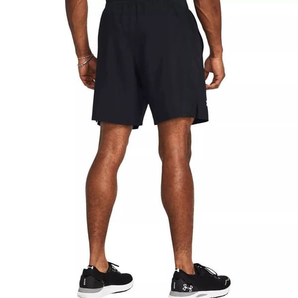 Kort Under Armour UA Launch 7'' Short SVART VIT S