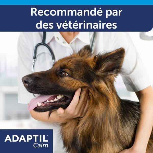 Refill för ADAPTIL Calm anti-stress diffusor - Pack 3 - Naturlig verkan - 3x30 dagar Blå