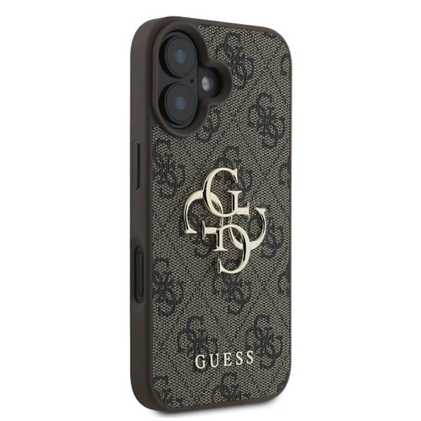 iPhone 16 Plus-fodral - Guess Hardcase 4G Big Logo (GUHCP16M4GMGPI) - Rosa