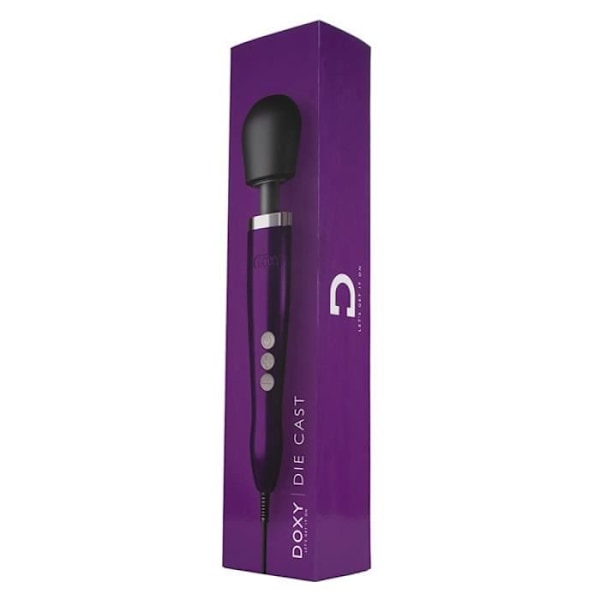 Vibro Wand Doxy Die Cast Purple