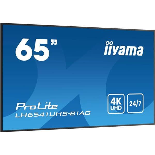 IIYAMA 65', 4K UHD, dalle VA