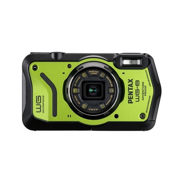 Pentax WG-8 20 MP vattentät kompaktkamera Grön
