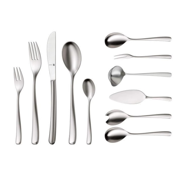 Bestick - WMF - Vision - 66 delar - Rostfritt stål - Tål maskindisk Rostfritt stål