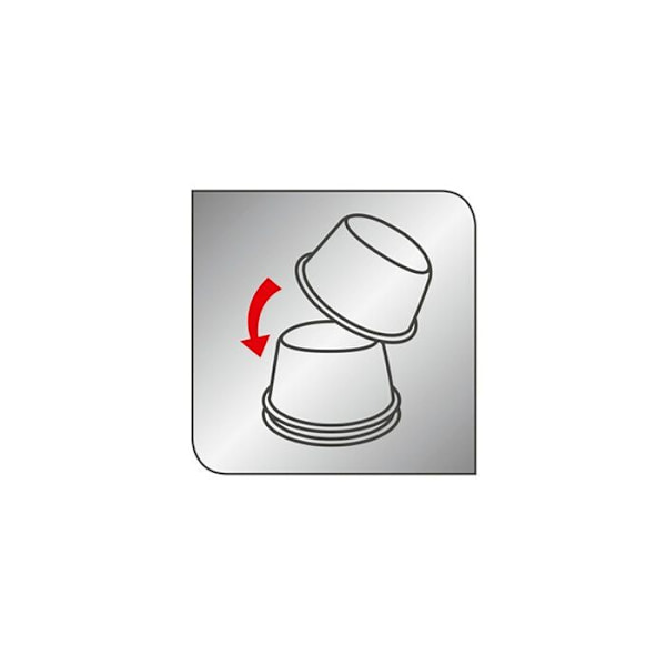 Tefal Support 6 hålrum för kakformar Creabake J3040204 Grå - 3168430345331 Grå