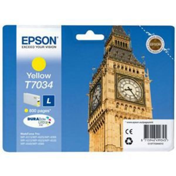 EPSON Big Ben-serien - Gul - T7034
