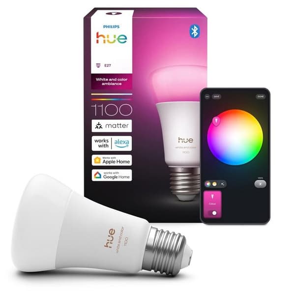 Ampuller anslutna Philips Hue HueWCA 10.5W A60 E27