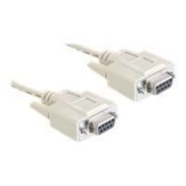 DELOCK Kabel - Sub-D9 Kontakt - Längd 5m - Grå