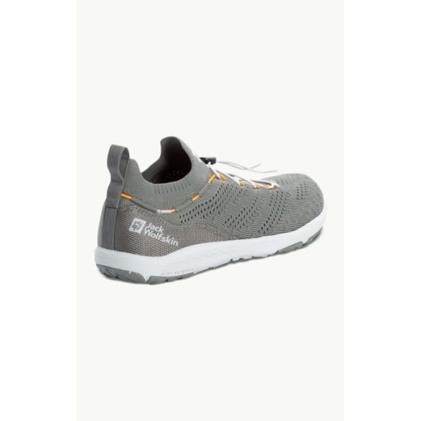 Jack Wolfskin Spirit Knit Sneakers - Herr - Grön - Gecko grön - Textil - Platta - Snören grön gecko 46