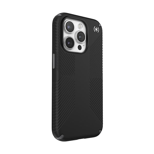 Speck Presidio2 Grip Magsafe - Fodral för iPhone 15 Pro (Svart / Grå skiffer / Vit)